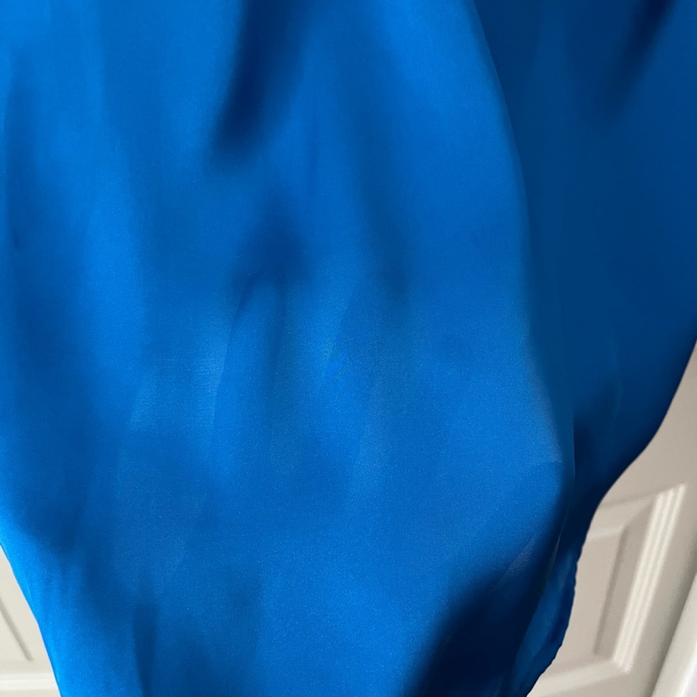 Zara Royal Blue Button Down Shirt - Picture 10 of 10